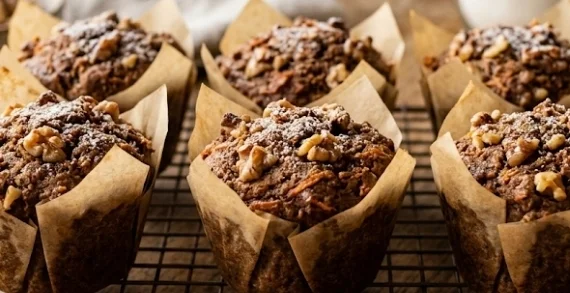 Carrot & Walnut Muffin