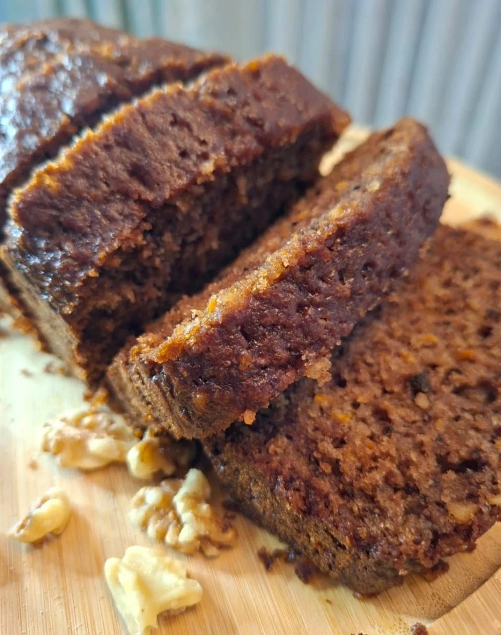 Super Moist Carrot & Walnut Cake Loaf